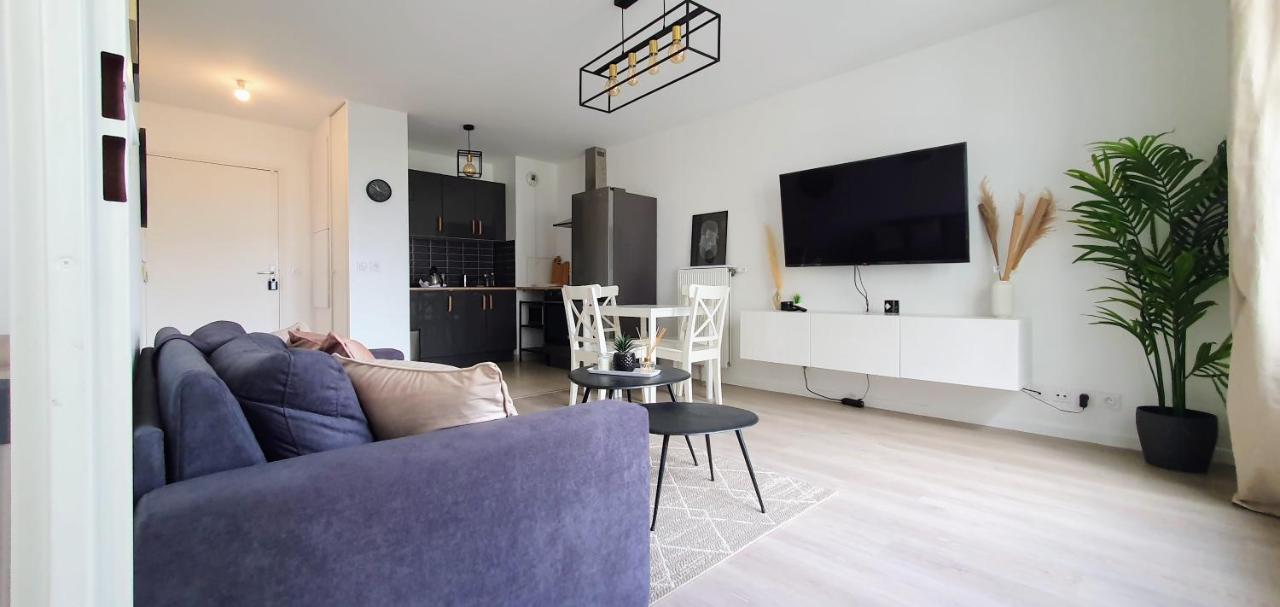 Lotus- 4 Min De Walt Disney-Arrivee Autonome-Parking Et Wifi Gratuit-Proche De Toutes Commodites 5Min De La Vallee Village Chessy  Luaran gambar